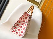 Louis Vuitton Monogram Tiles By The Pool OnTheGo MM (Red/Coral) 35.0 x 27.0 x 14.0CM - 4