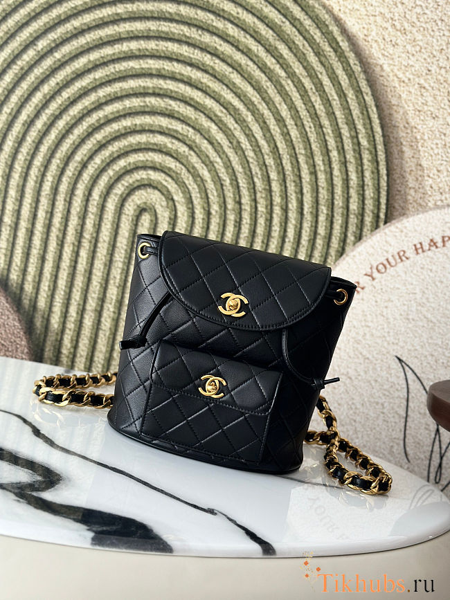  Chanel Vintage Duma Backpack 21x10x20.5cm - 1