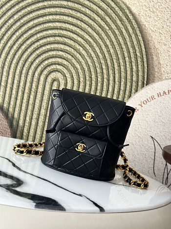  Chanel Vintage Duma Backpack 21x10x20.5cm