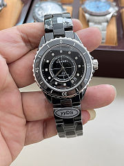 Chanel J12 Black Ceramic 38mm Watch - 2