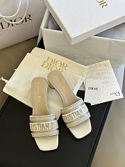 Dior Dway Heeled Slide - 1