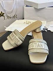 Dior Dway Heeled Slide - 6