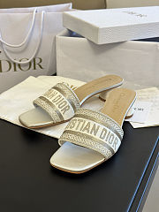 Dior Dway Heeled Slide - 4