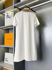 Burberry Check cotton polo dress - 4