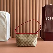 Gucci Small Pouch With Strap And Plaque 22x14x5.5cm - 4