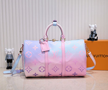 Louis Vuitton Keepall Bandouliere 45 Sunrise Pastel Bag 45x27x20cm