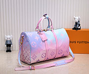 Louis Vuitton Keepall Bandouliere 45 Sunrise Pastel Bag 45x27x20cm - 3