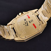 Cartier Santos de Cartier Yellow Gold Diamond Watch - 5