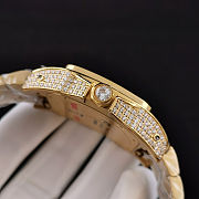 Cartier Santos de Cartier Yellow Gold Diamond Watch - 3