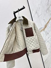  Loewe Corduroy-Collar Quilted Jacket  - 5