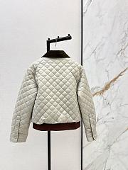  Loewe Corduroy-Collar Quilted Jacket  - 4