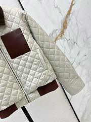  Loewe Corduroy-Collar Quilted Jacket  - 3