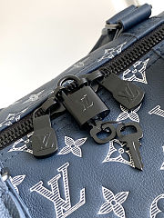 Louis Vuitton Keepall Bandoulière 50 Shadow Blue 50x29x23cm - 6