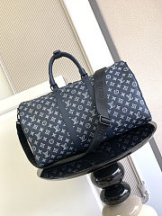 Louis Vuitton Keepall Bandoulière 50 Shadow Blue 50x29x23cm - 3