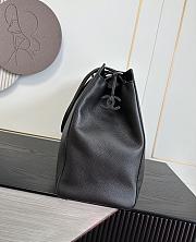 Chanel Large Shopping Black Bag 36x46x20cm - 5