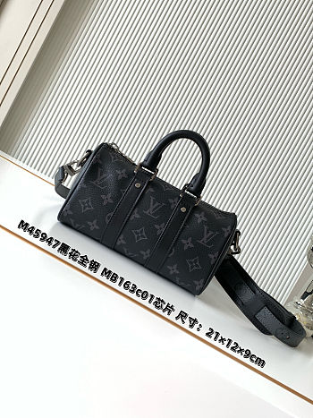 Louis Vuitton Keepall XS Black 21×12×9cm