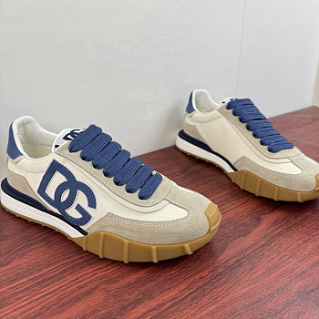 Dolce & Gabbana DG Country Road nylon and leather sneaker