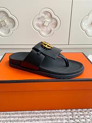 Hermès Miss Black Sandal - 5