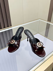 Versace Opera Bow Mules - 6