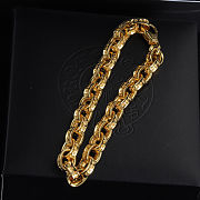Chrome Hearts Heart Gold Bracelet - 6