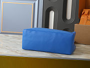 Louis Vuitton Mini Shopper Blue Tote 35x28x13cm - 4