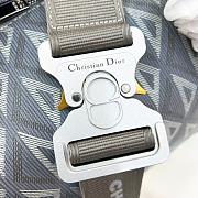 Dior Lingot 50 Duffle Grey Bag 50x25x21.5cm - 2