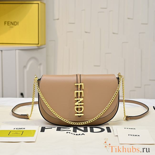 Fendi Fendigraphy Wallet on Chain 21X4X11cm - 1