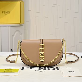Fendi Fendigraphy Wallet on Chain 21X4X11cm