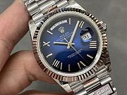 Rolex Day-Date 40 Blue Dial – Platinum Style - 4