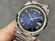 Rolex Day-Date 40 Blue Dial – Platinum Style - 2