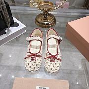 Miu Miu crochet ballerinas - 1