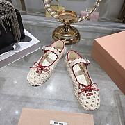 Miu Miu crochet ballerinas - 5