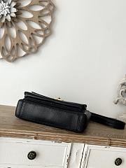  Chanel Vintage Caviar Front Pocket 26x10.5x22cm - 5