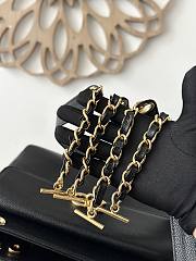  Chanel Vintage Caviar Front Pocket 26x10.5x22cm - 2