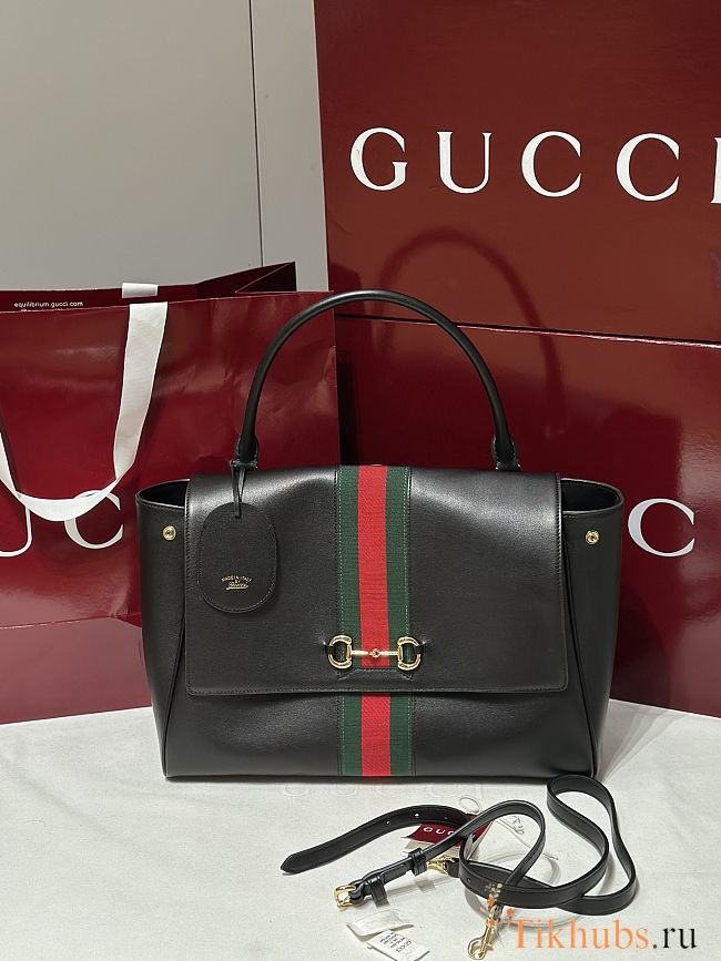 Gucci Paparazzo Top Handle Bag 37x 29x 13cm - 1