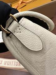 Louis Vuitton Diane Satchel Bag Cream 23x16x8.5cm - 6