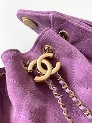 Chanel 25 Mini Violet Handbag 20x22x12.5cm - 4