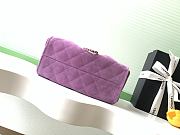 Chanel 25 Mini Violet Handbag 20x22x12.5cm - 6