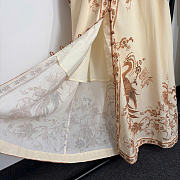  Zimmermann Indra Plunge Linen Dress  - 2