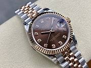 Rolex Datejust Chocolate Diamond Dial – Two-Tone - 4