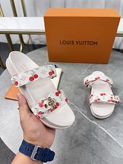 Louis Vuitton Bom Dia Flat Comfort Cherry Sandal - 3