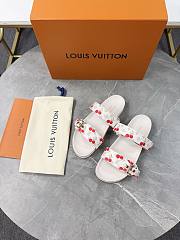Louis Vuitton Bom Dia Flat Comfort Cherry Sandal - 2