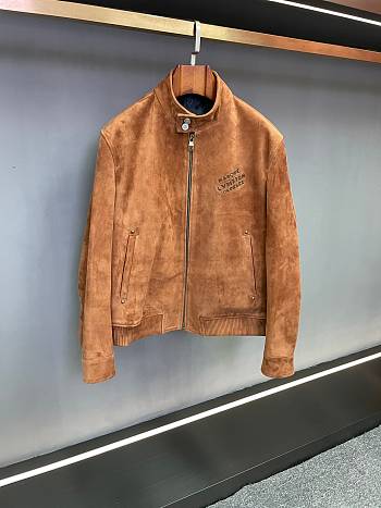 Louis Vuitton Marque Déposée Suede Blouson