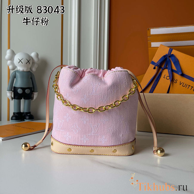 Louis Vuitton Nano Noé Monogram Denim 18x20 - 1