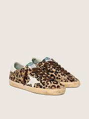 Golden Goose Superstar Sneakers Brown Leopard - 1
