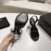 Chanel Patent Leather High Heeled Sandals 9cm - 5