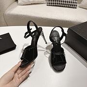Chanel Patent Leather High Heeled Sandals 9cm - 3