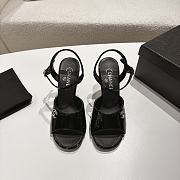 Chanel Patent Leather High Heeled Sandals 9cm - 2