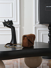 Saint Laurent Loulou Mini Bag in Suede 20×12×5cm - 6