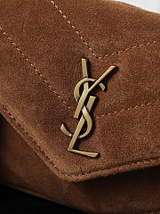  Saint Laurent Loulou Mini Bag in Suede 20×12×5cm - 2